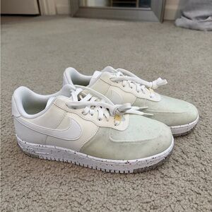Nike White and Cream Sneakers